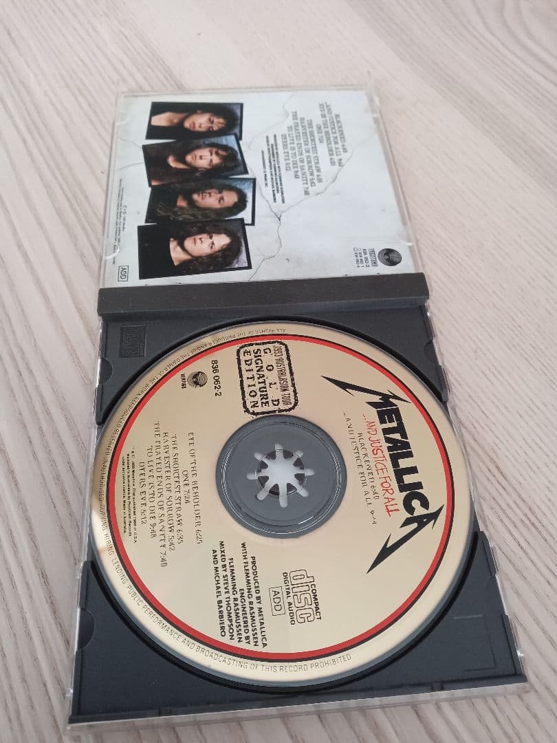 llica ...And Justice For All メタリカ