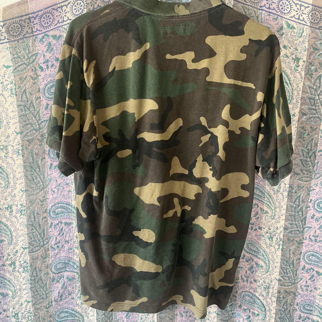 Supreme 迷彩ポロシャツ Sサイズ