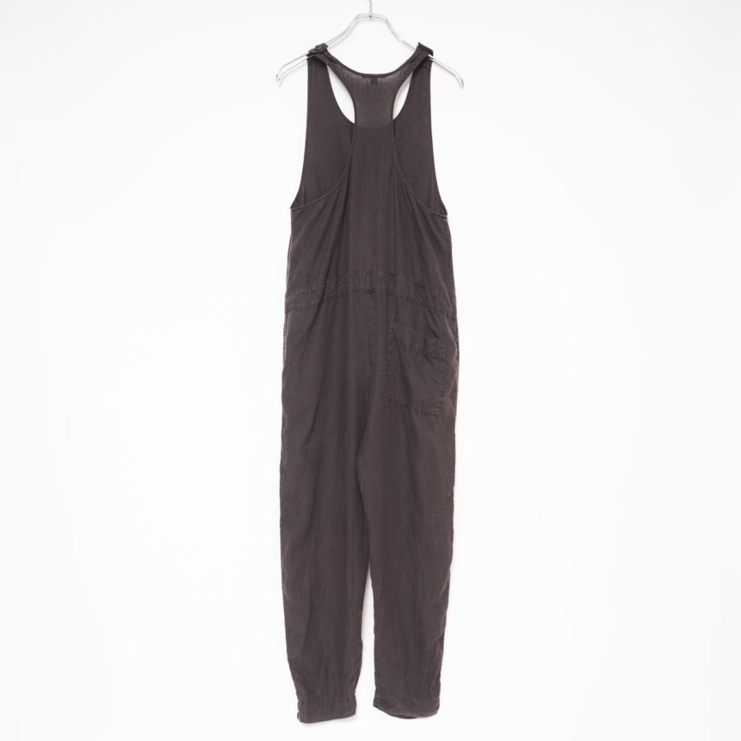 JAMES PERSE リネンオールインワン ブラック サイズ0*CD128