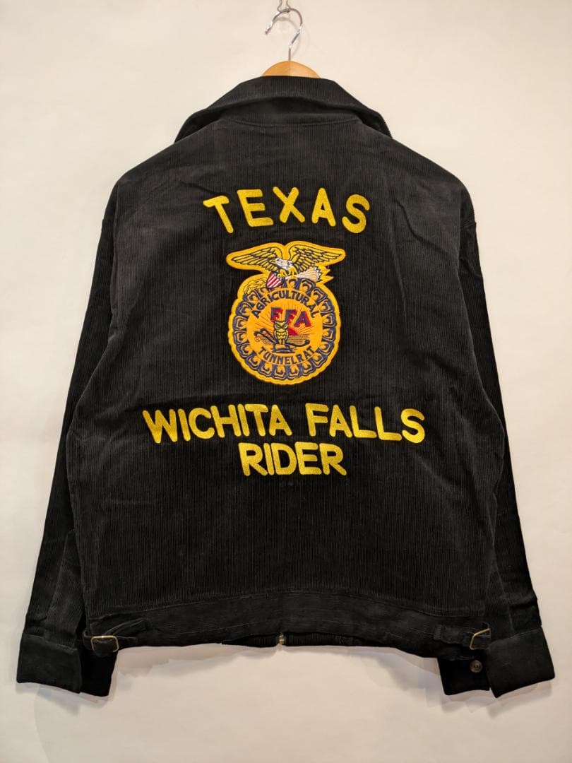 【復刻】FFA コーデュロイジャケットBLACK●XL（商品番号51058）