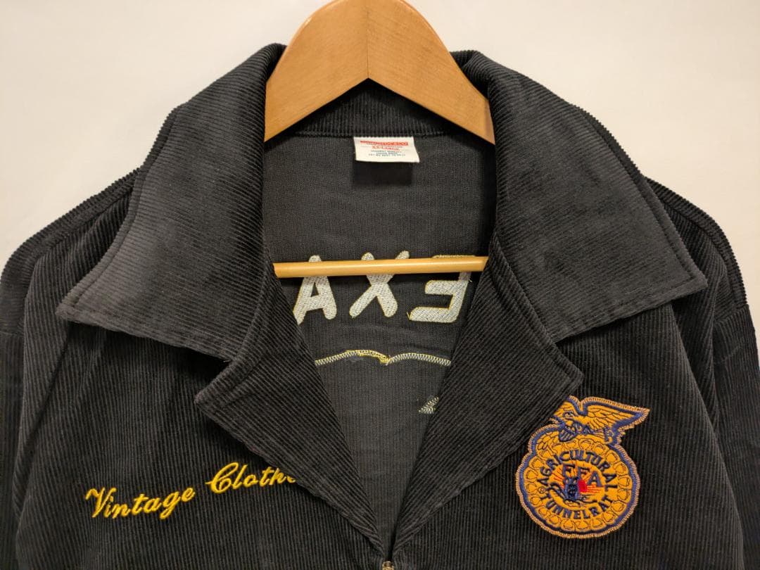 【復刻】FFA コーデュロイジャケットBLACK●XL（商品番号51058）