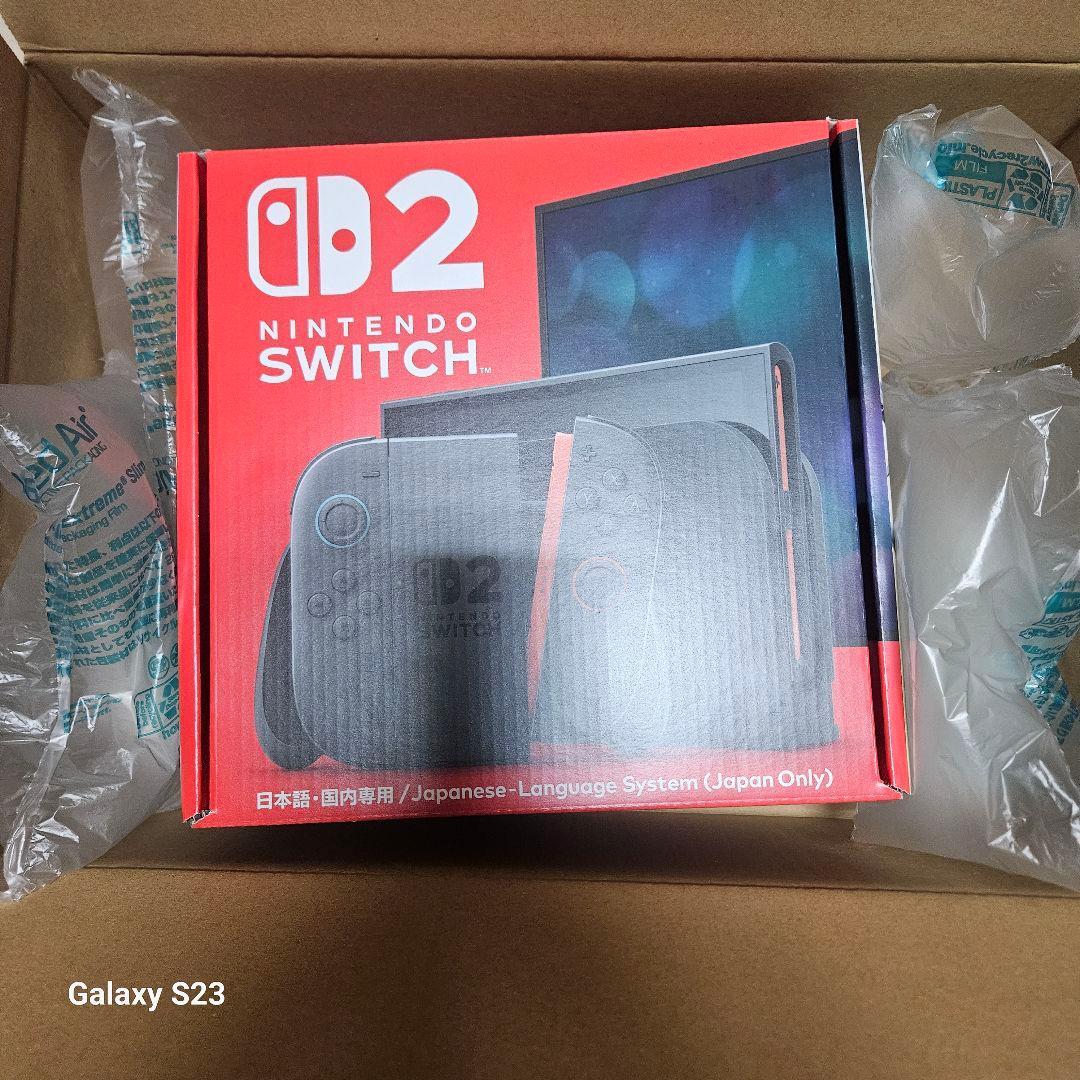 新品未開封　Nintendo Switch 2 日本語専用 本体　迅速発送