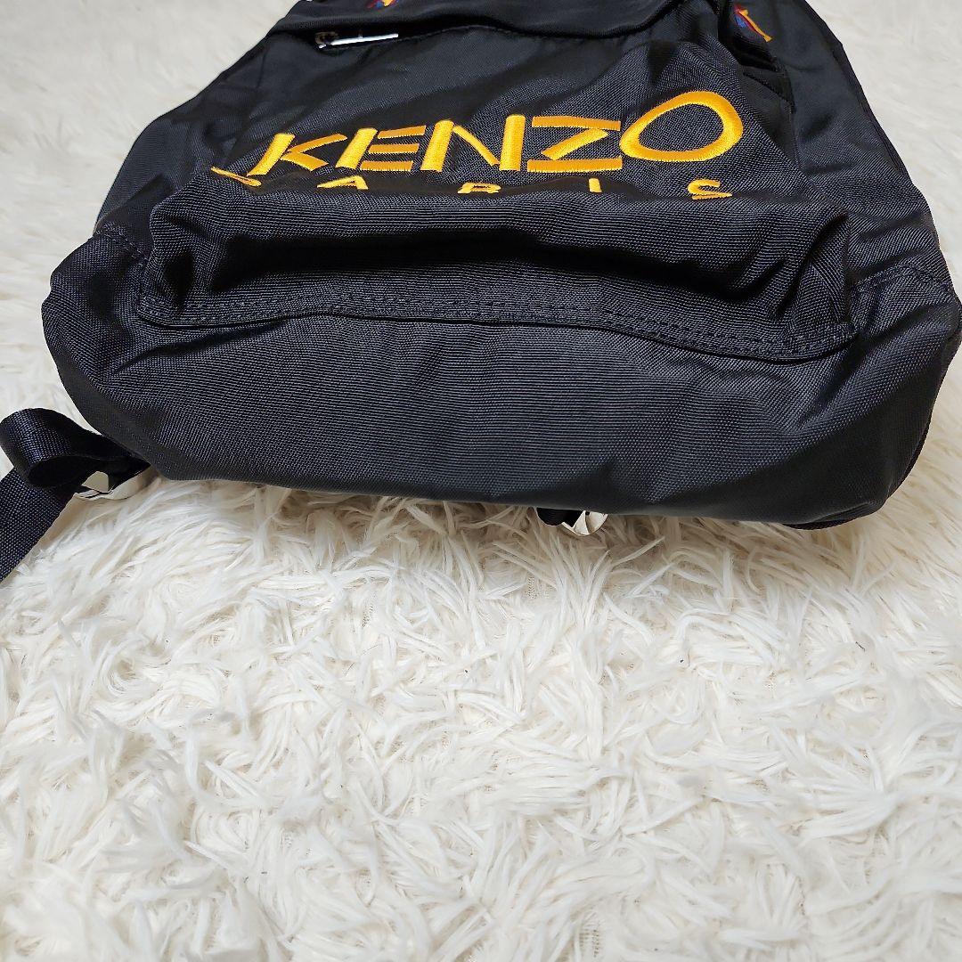 【未使用級】KENZO　タイガー　刺繍　リュック　黒