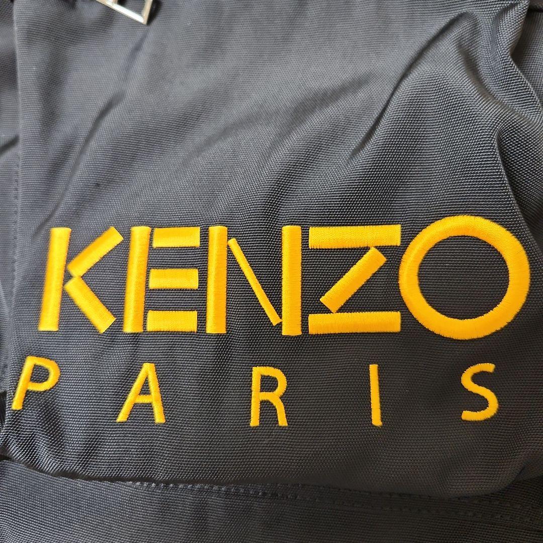 【未使用級】KENZO　タイガー　刺繍　リュック　黒