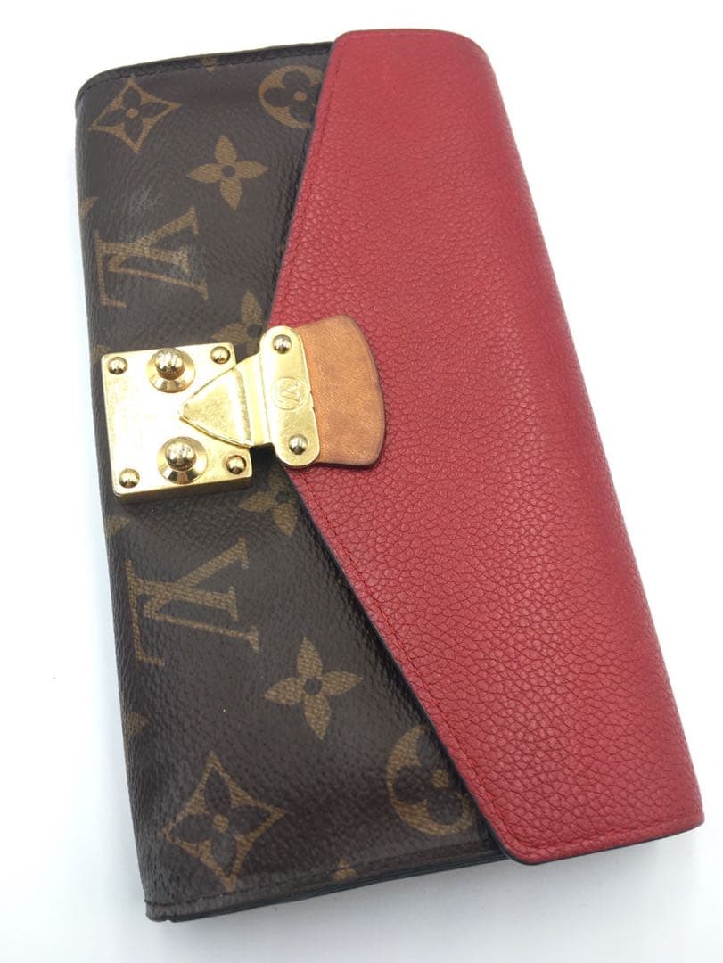 ルイヴィトン　モノグラム　パラス　長財布