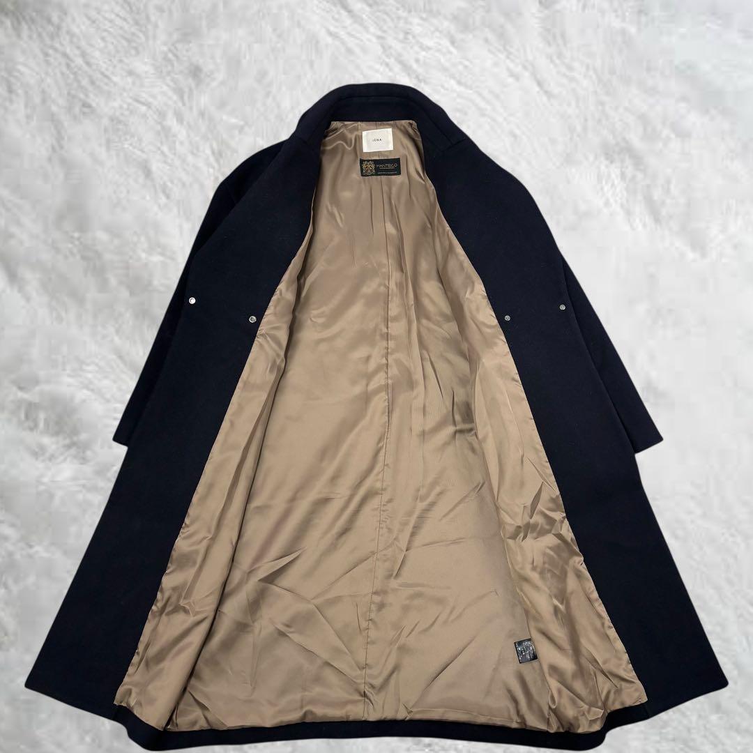 なっじイエナ MANTECO オーバーチェスターコート 38 濃紺