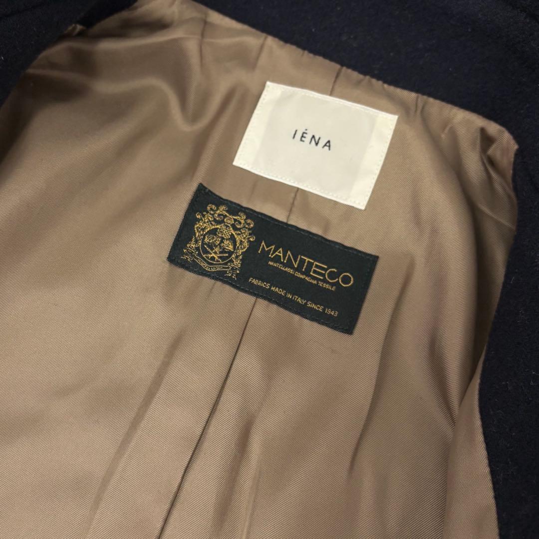 なっじイエナ MANTECO オーバーチェスターコート 38 濃紺