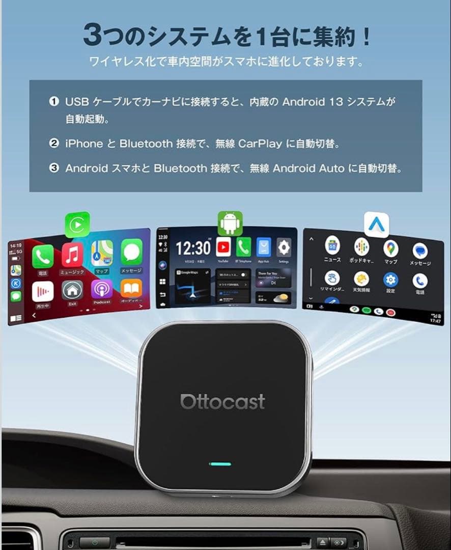 《新品未開封》オットキャストOttoAibox E2 Ottocast 2026