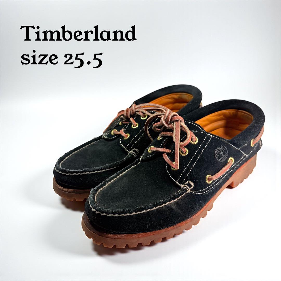 Timberland デッキシューズ　３EYE CLASSIC LUG 紺