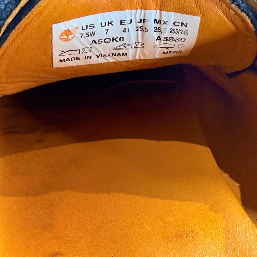 Timberland デッキシューズ　３EYE CLASSIC LUG 紺