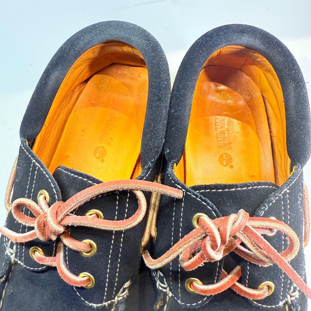 Timberland デッキシューズ　３EYE CLASSIC LUG 紺