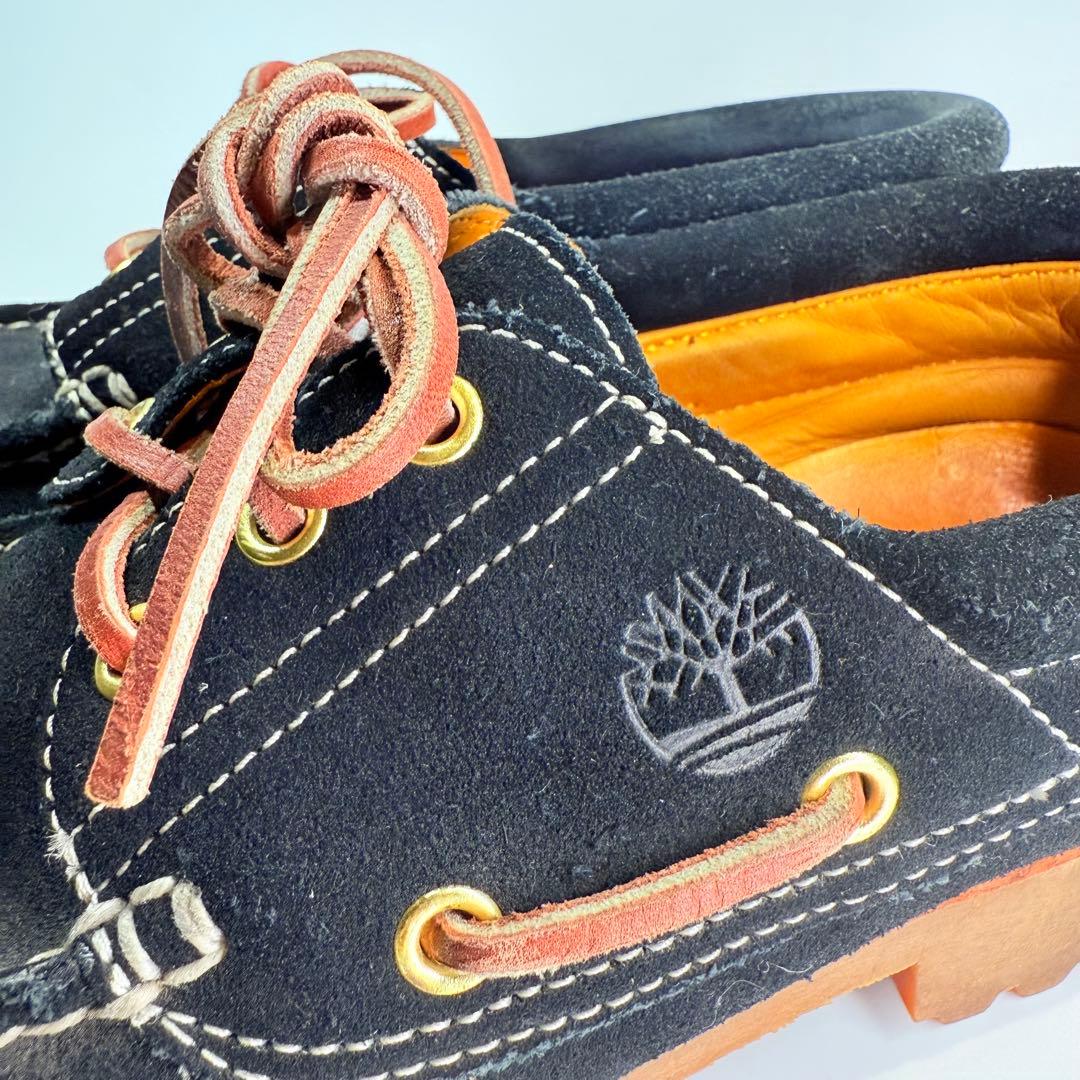 Timberland デッキシューズ　３EYE CLASSIC LUG 紺