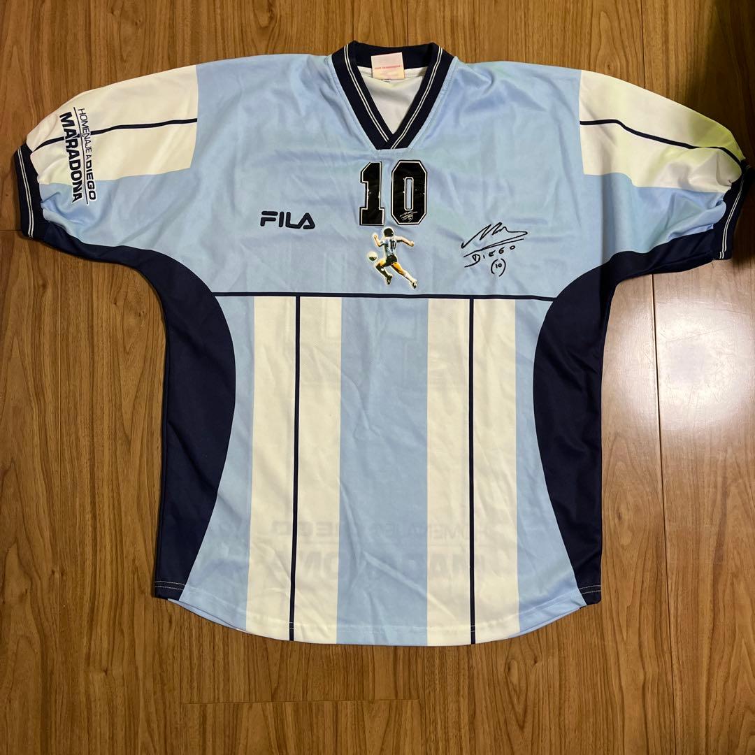 マラドーナ引退記念試合　記念ユニフォーム