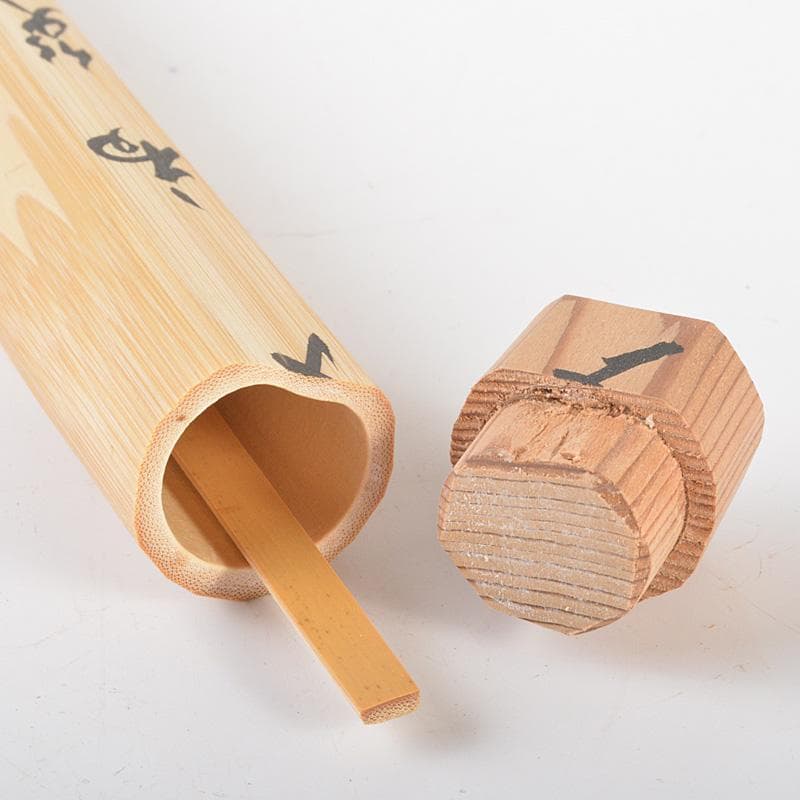 茶道具　辻竹峰作　茶杓　銘「初笑」　前大徳　福本積應書付　共筒共箱　C　5842