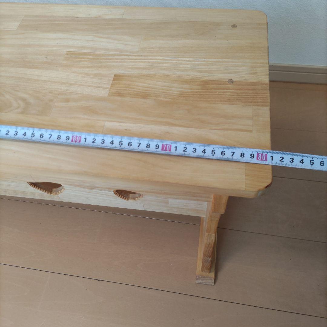 カントリー家具　ハート　ベンチ　　チェア　長椅子　木製　ハンドメイド