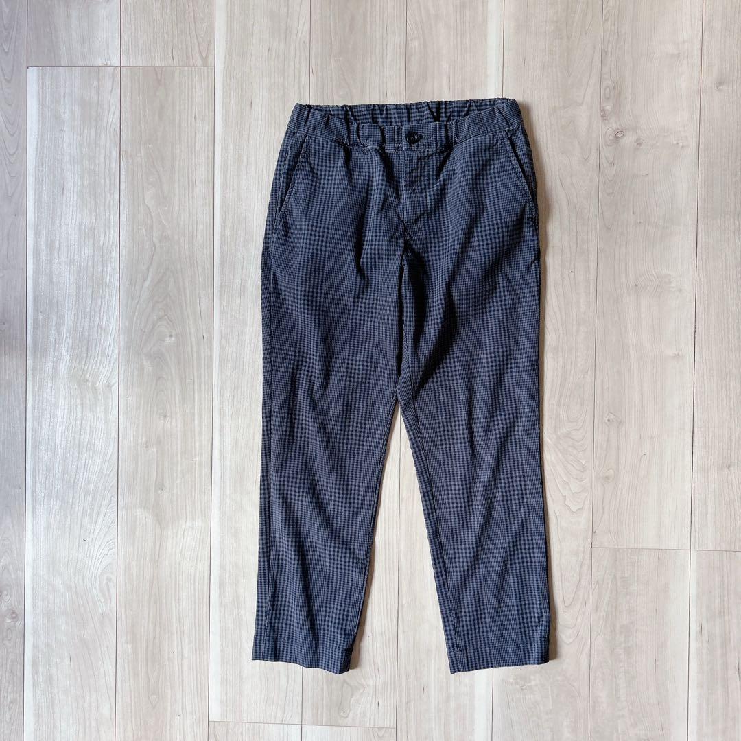 美品＊45R 現行 ダブルクロスストレッチのイージースラックス WOMEN