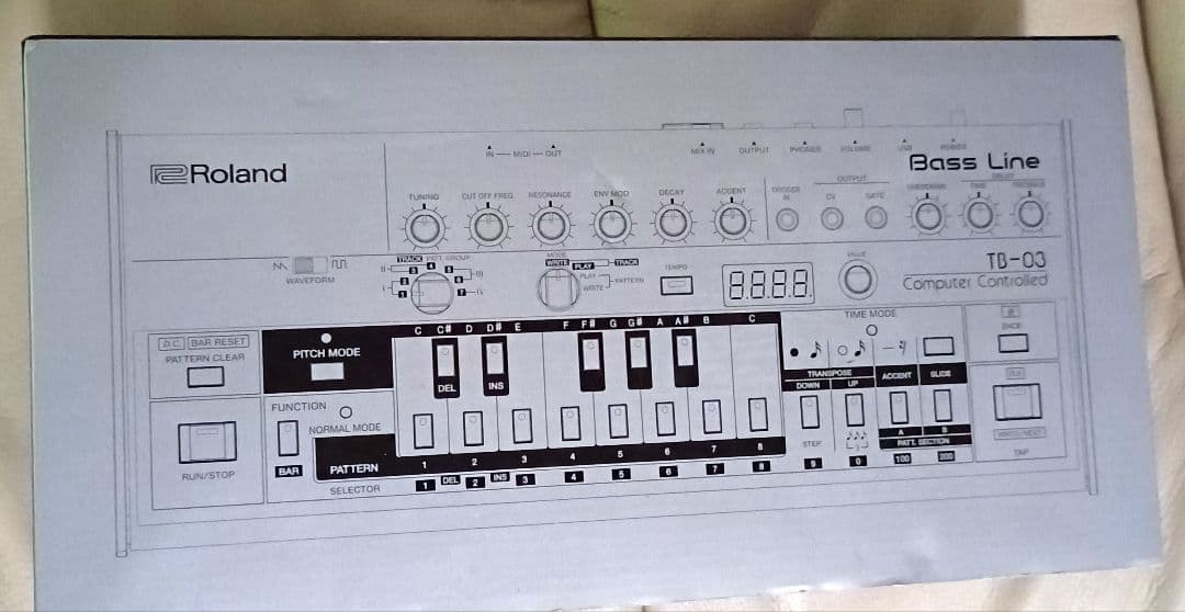 鍵盤楽器 Roland Boutique TB-03 bass line TB-303