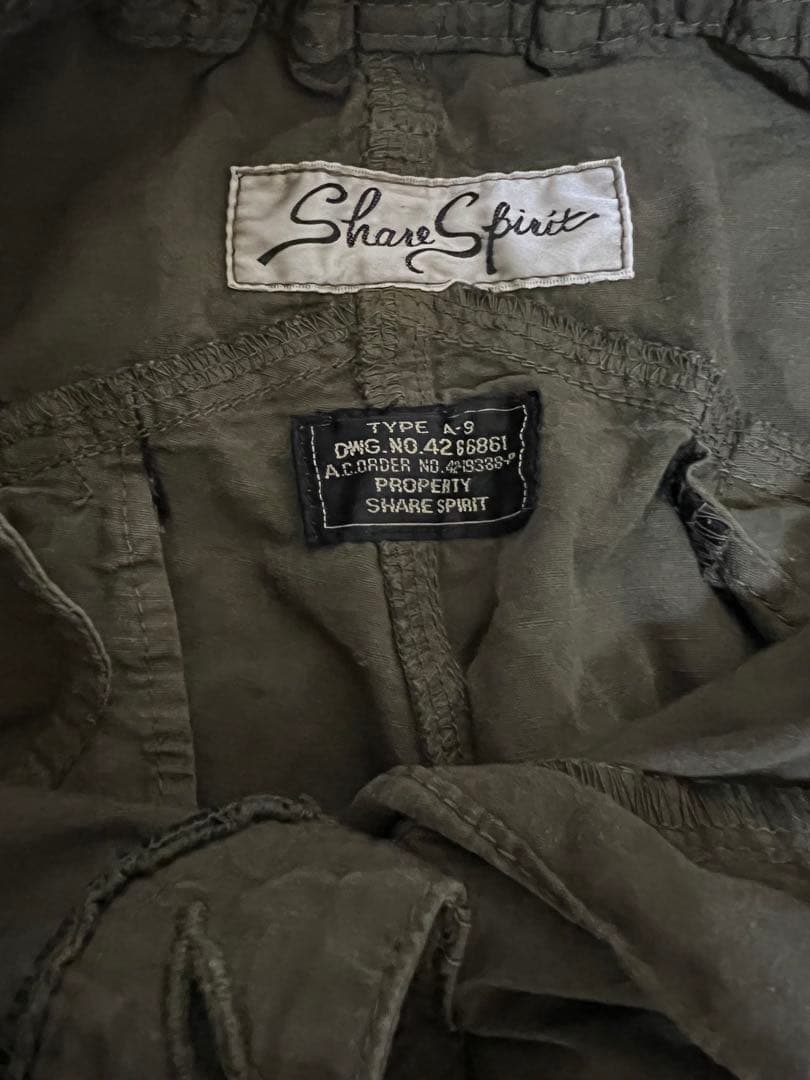 SHARE SPIRIT レース他パーツ付きカーゴパンツ