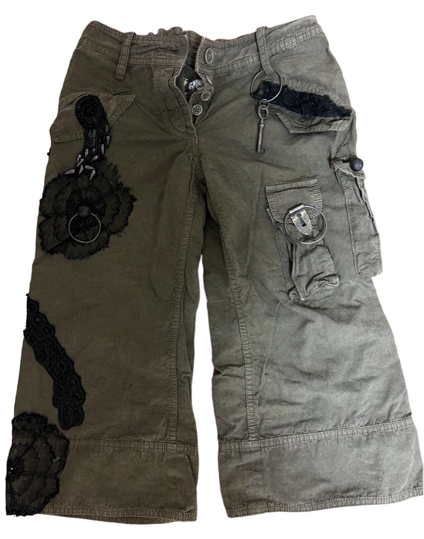 SHARE SPIRIT レース他パーツ付きカーゴパンツ