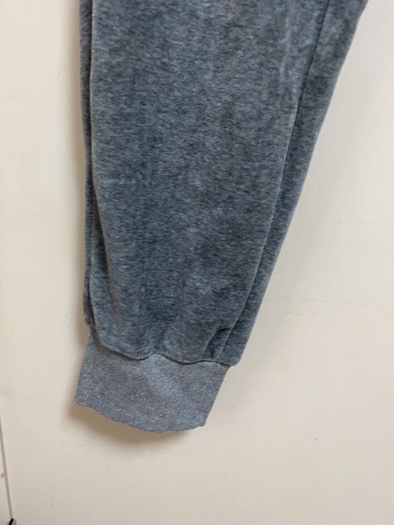 Y2K PUMA ベロア セットアップ 上下 メンズ グレー トラックジャケット