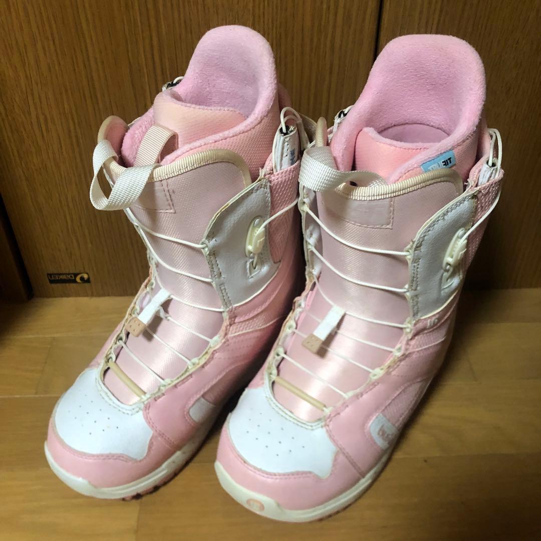 ★美品★BURTONバートン　レディースブーツ 24cmアジアンフィット★即発送