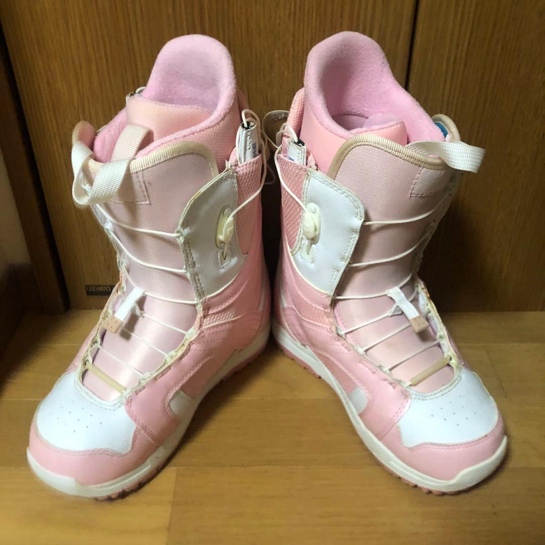 ★美品★BURTONバートン　レディースブーツ 24cmアジアンフィット★即発送