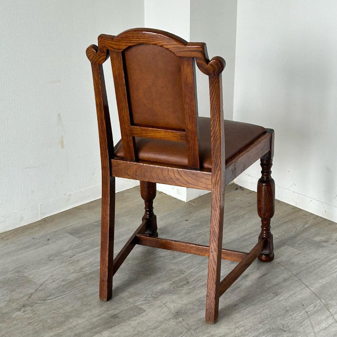 イギリス アンティーク 家具 ダイニング チェア 1930年頃 椅子 591A2