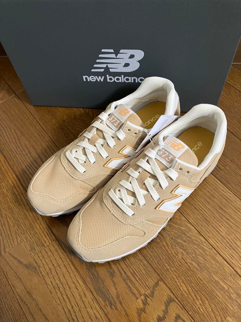 24.0cm ニューバランスWL373ベージュカラー