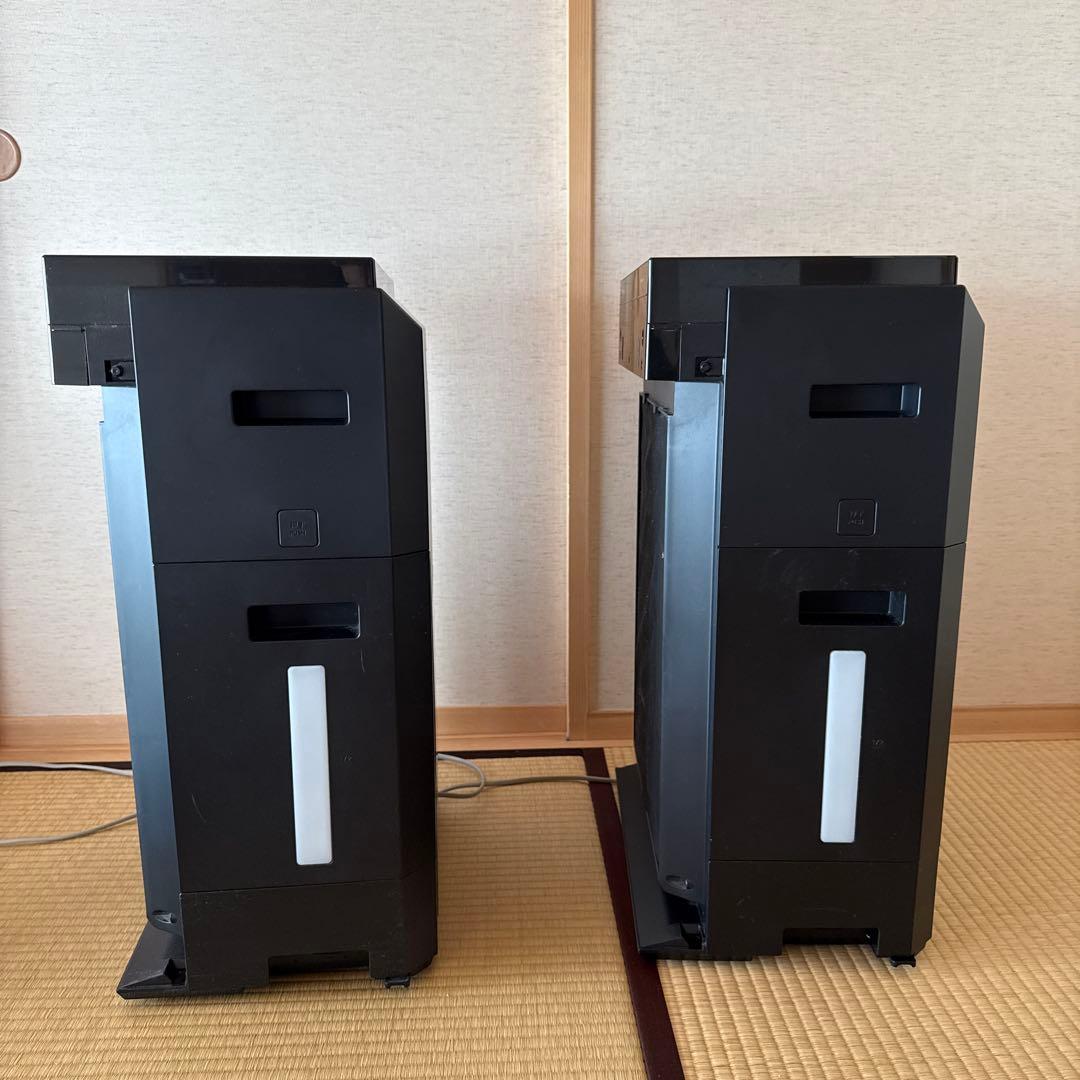 Panasonic 空気清浄機 2台セット 黒　2021年　F-VXT90