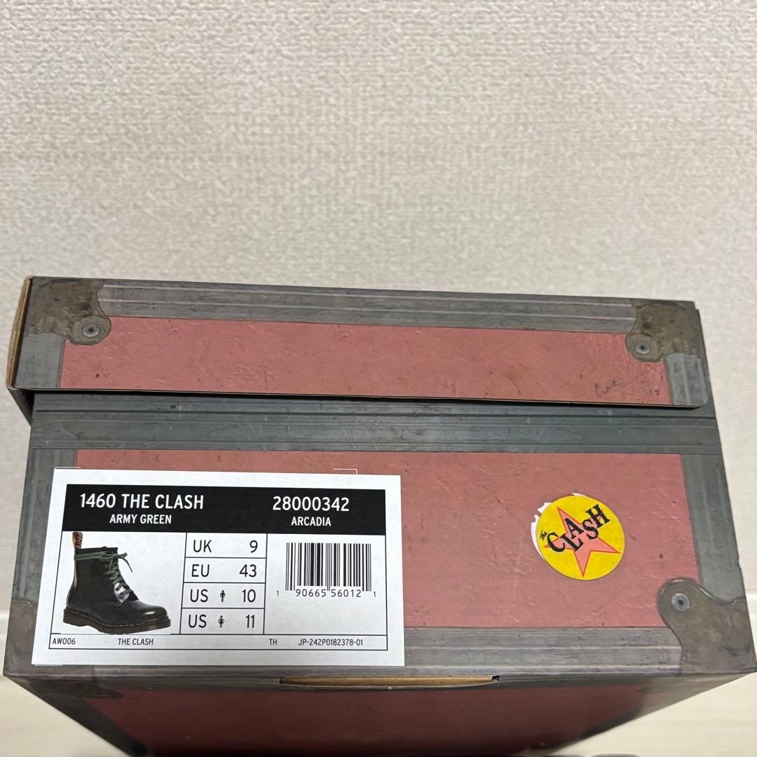 ドクターマーチン x THE CLASH 1460 8ホールブーツ 28cm