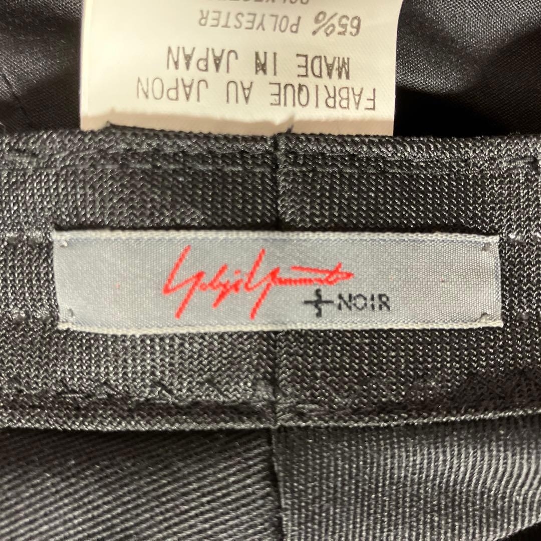 YOHJI YAMAMOTO +NOIR ヨウジヤマモト ベレー帽 本革 レザー