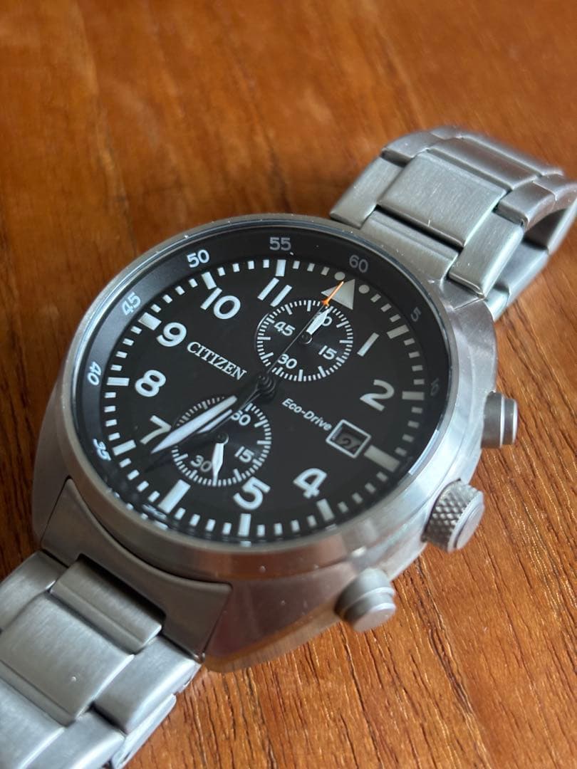 シチズン　レコードレーベル　B642-S120764 エコドライブ　中古品