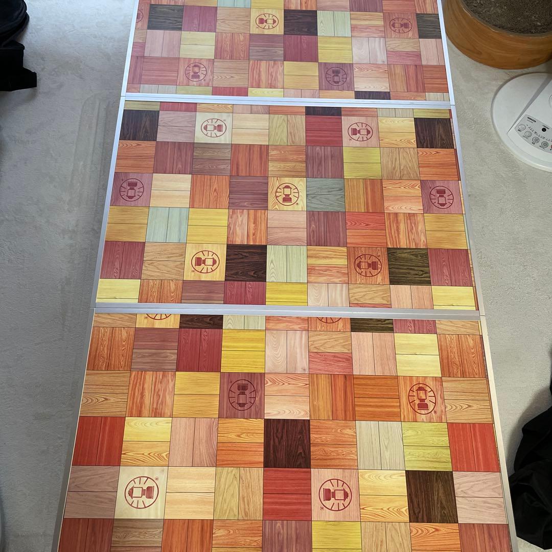 渡*男様 Coleman】ナチュラルモザイク リビングテーブル 140 プラス