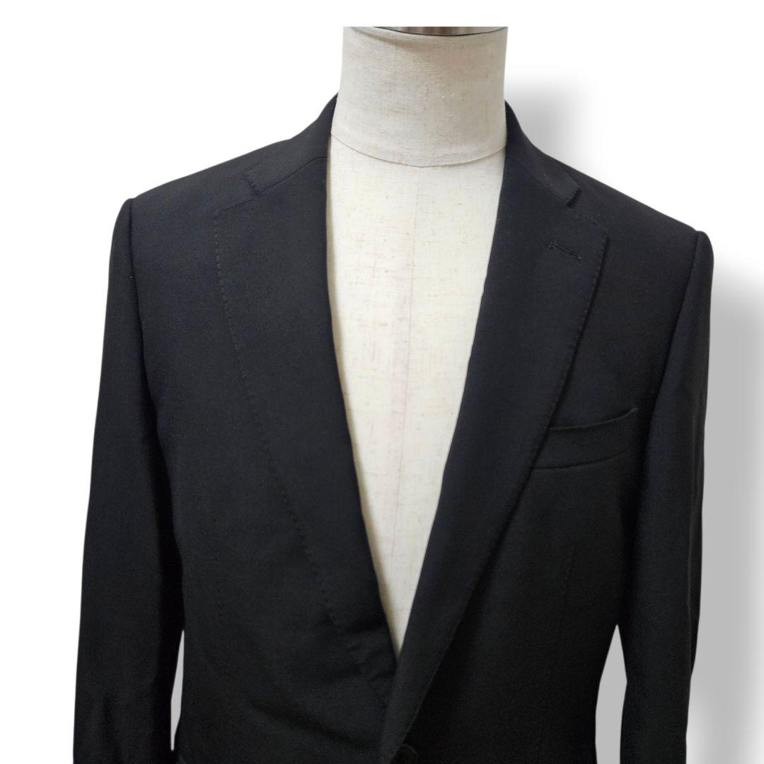 ⭐美品⭐ザスーツカンパニー ブラックスーツ 冠婚葬祭 フォーマル 喪服　L