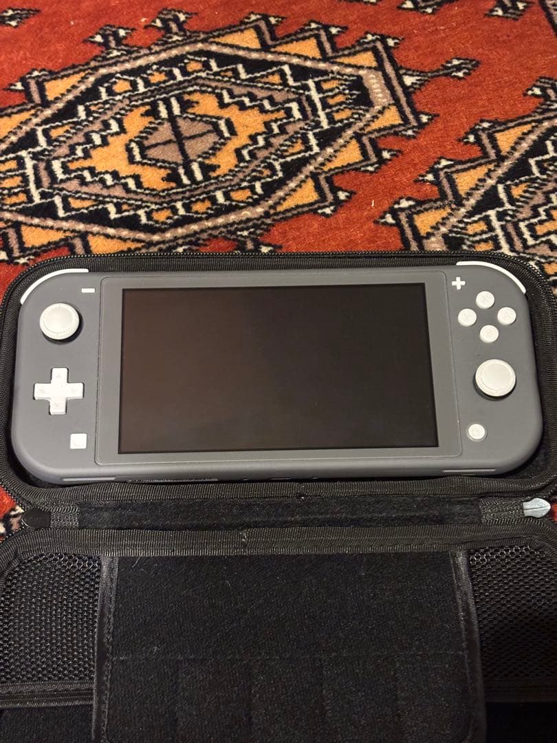 【n.k】Nintendo Switch Lite グレー 専用ケース付き