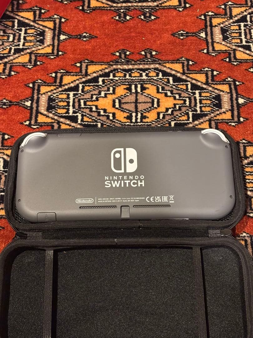 【n.k】Nintendo Switch Lite グレー 専用ケース付き