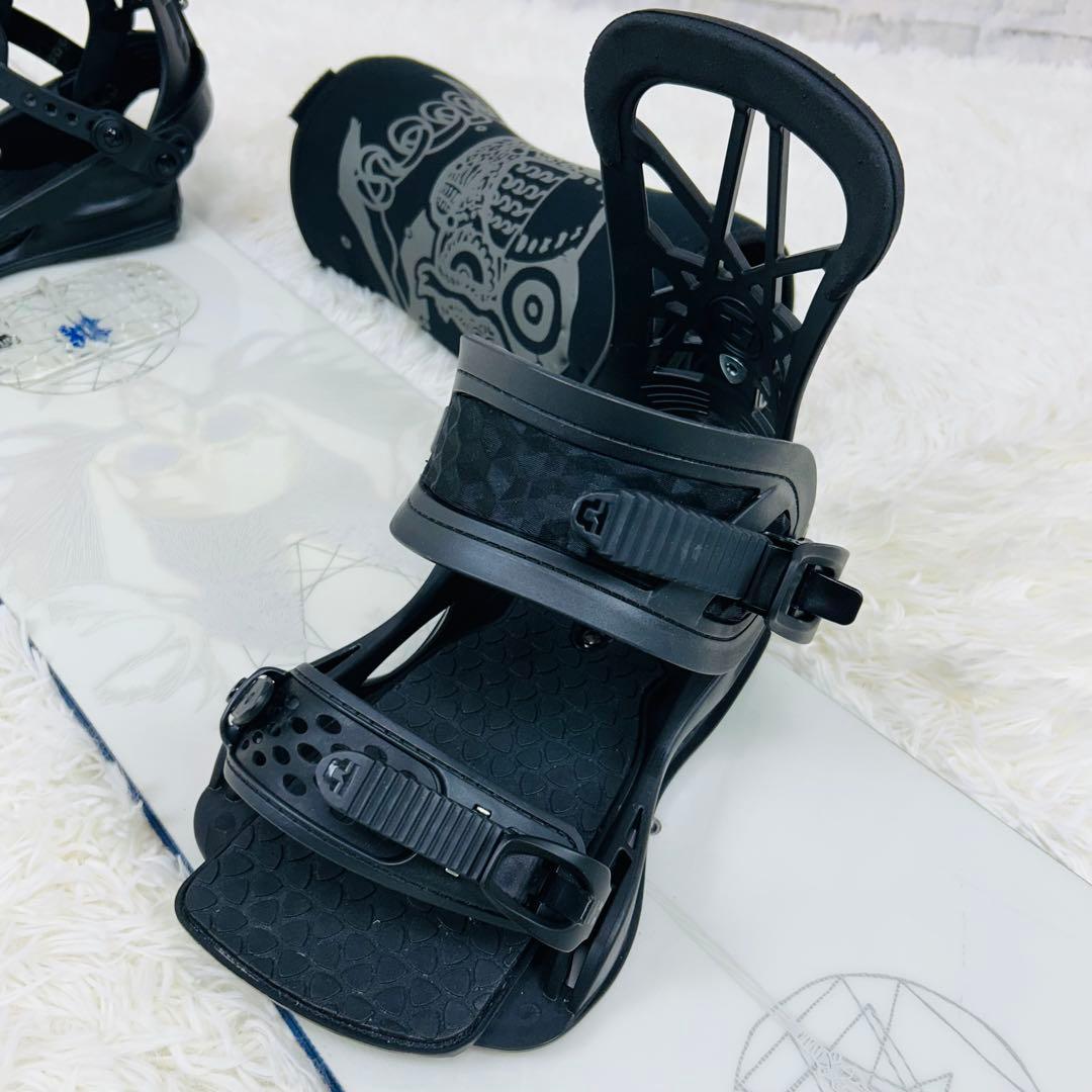 スノーボード ROME SDS ビンディング UNION 155cm カバー付き