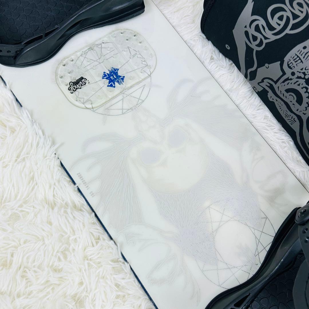 スノーボード ROME SDS ビンディング UNION 155cm カバー付き