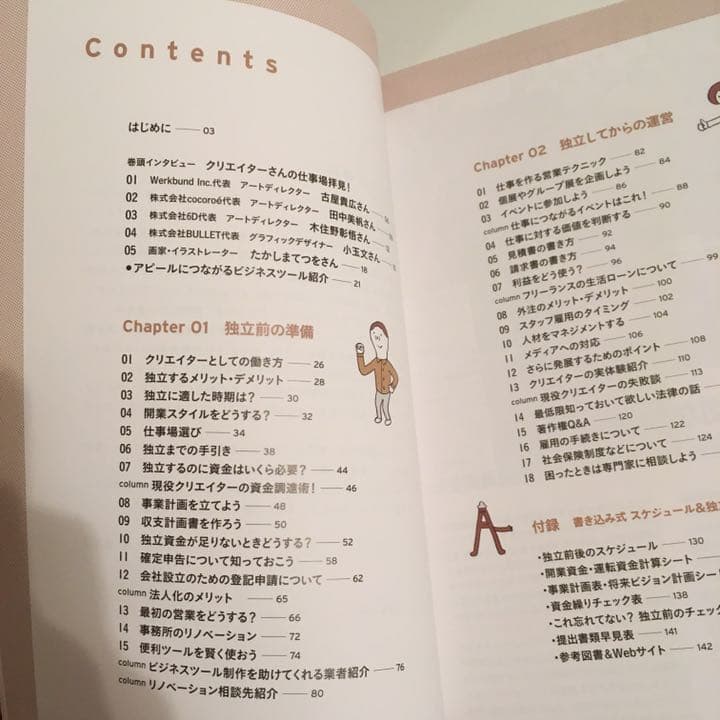 クリエイター独立マニュアル