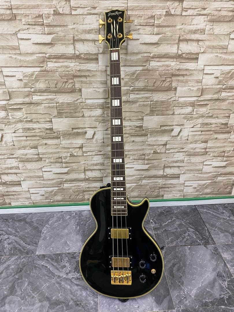 GrassRoots グラスルーツ　レスポール　エレキ　ベース　ソフトケース付き