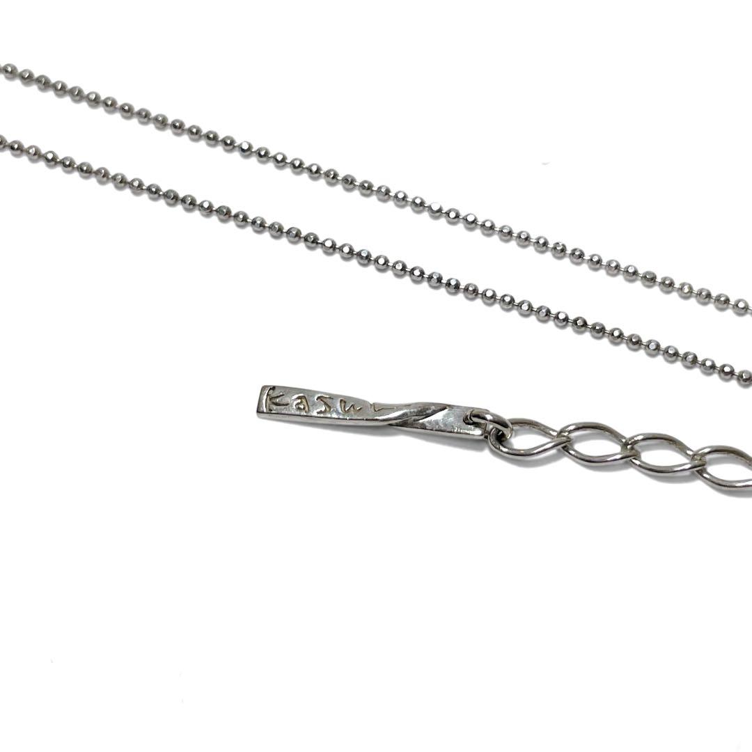 【極希少】かすう工房 ネックレス 蛙 シルバー 925 廃番 カエル SV925