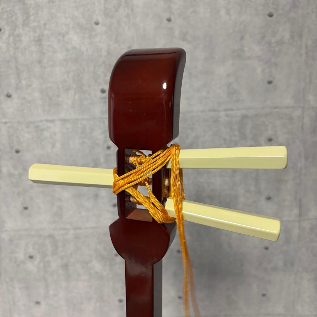 未使用 三味線 踊り用 小道具 日本舞踊 芸者 練習 舞台 伝統芸能 日本