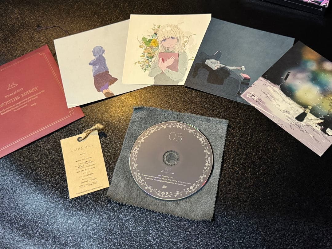 めありー　13月のメリー2枚　彼はきっと魔法を使う。 計CD3枚　まとめ売り