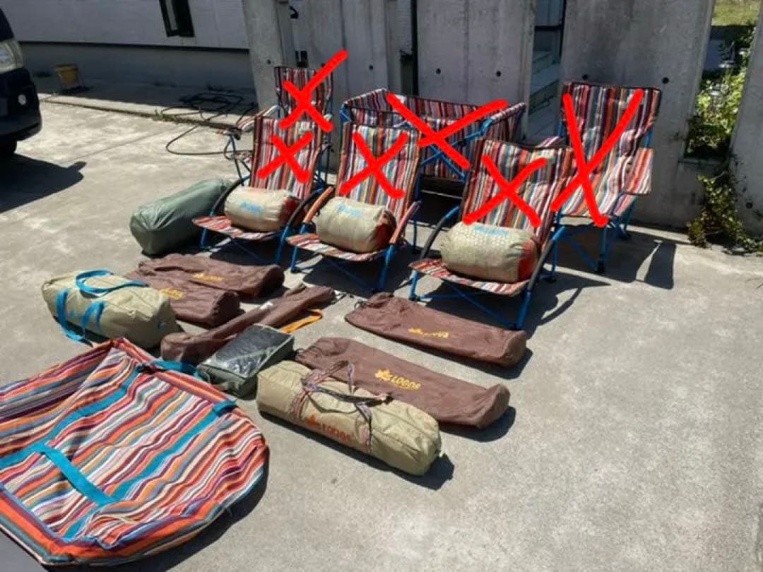 初心者キャンプ！ロゴス テントタープセット　LOGOS