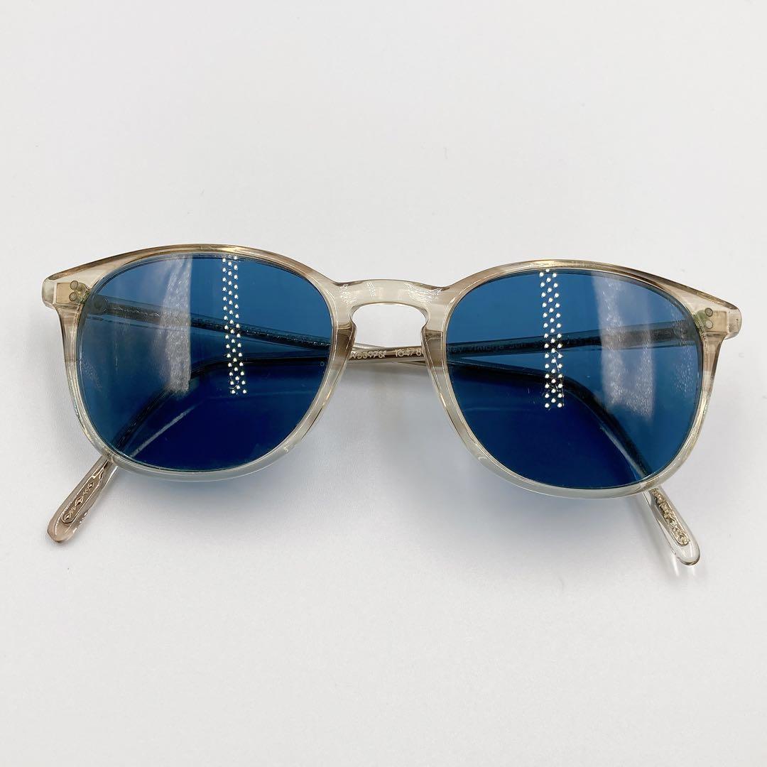 【美品】オリバーピープルズ サングラス OV5397SF クリア ブルー