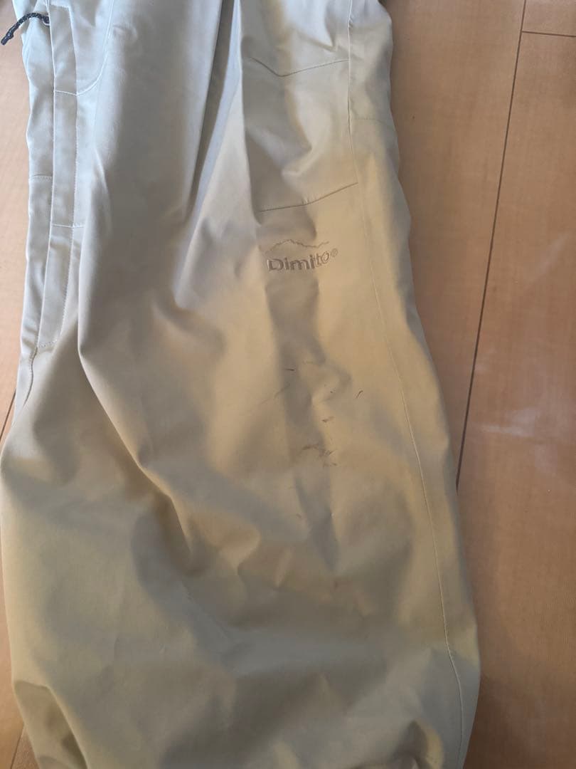 dimito ディミト　スノーウェア　パンツ　セット　NEO IVORY