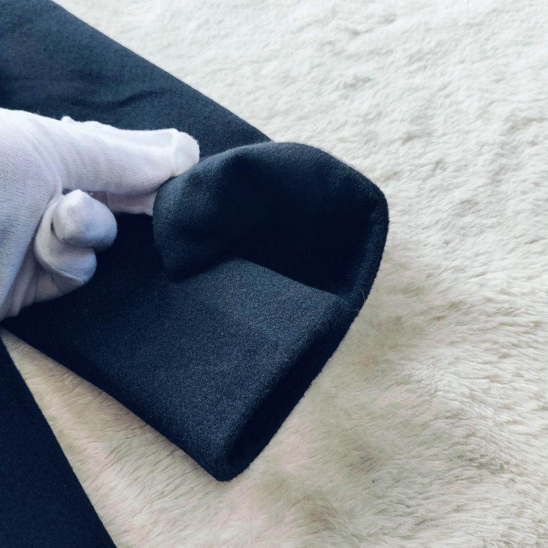 【大きなサイズ☆タグ付】23区　ロングコート　カシミヤ　ブルーフォックスファー