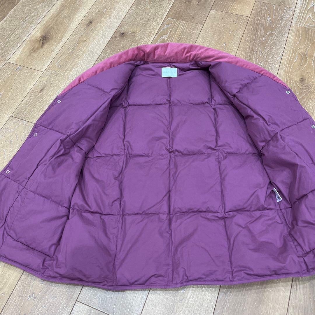 【CELINE】セリーヌ マカダム柄（トリオンフ）ダウンベスト西川ダウン男女兼用