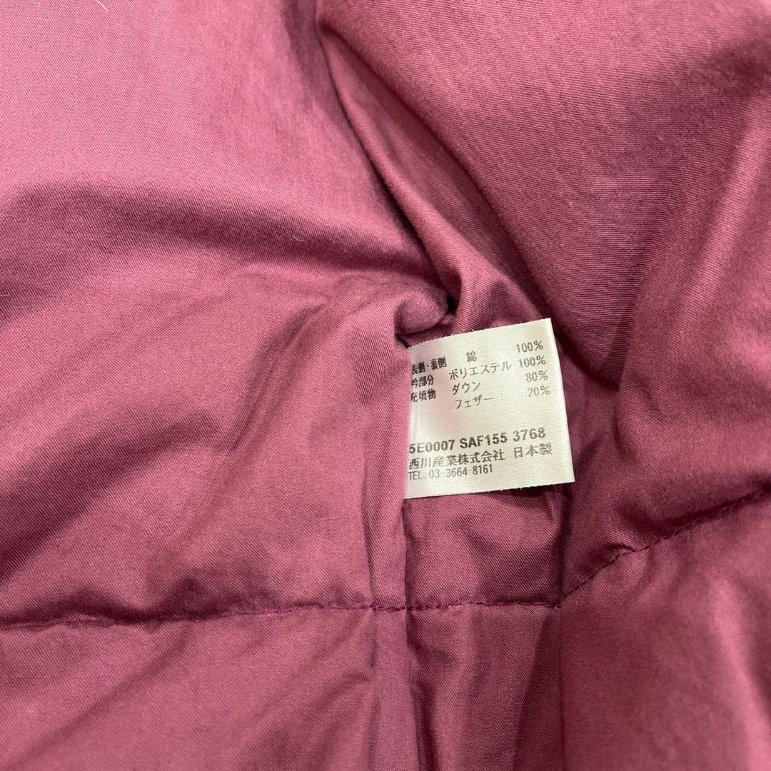 【CELINE】セリーヌ マカダム柄（トリオンフ）ダウンベスト西川ダウン男女兼用