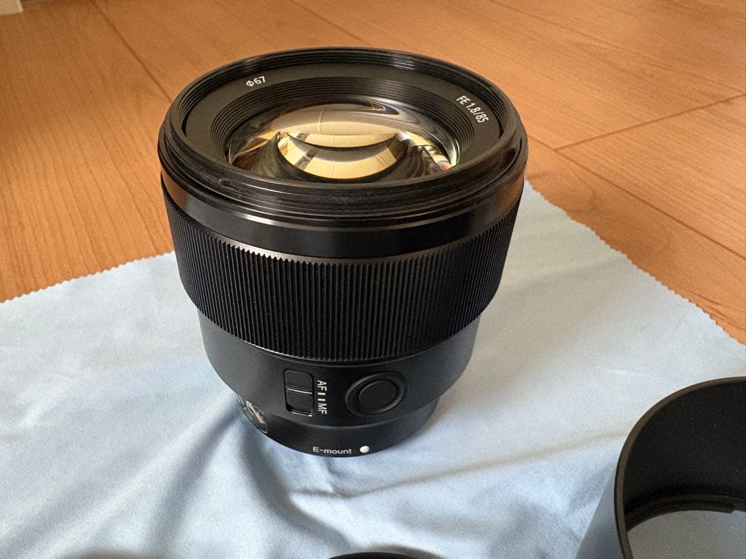 SONY FE85mmF1.8 単焦点レンズ　美品　箱無し